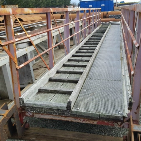 Used Painted Steel Ramp